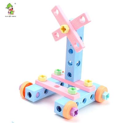 China New Toys Non-function Toy Set Creative Diy Educational Blocks Toys DIY Tool Kit for sale