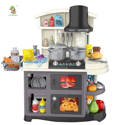 China Lightweight Deluxe Kitchen Toys Plastic Play House Multifunctional Baking Toys for sale