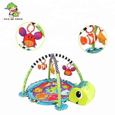 China ABS Baby Pad Baby Play Crawling Mat With 3in1 Balls Sea Baby Gym Mat for sale