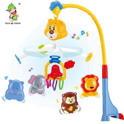 China Toy Sound Mobile Battery Operated Control Bed Bell Plastic Educational Hanging Musical Toys For Baby for sale