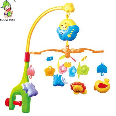 China Toy Lovely Bed Bell Musical Battery Operated Rotated Mobile Hanging Toys Baby Hanger for sale