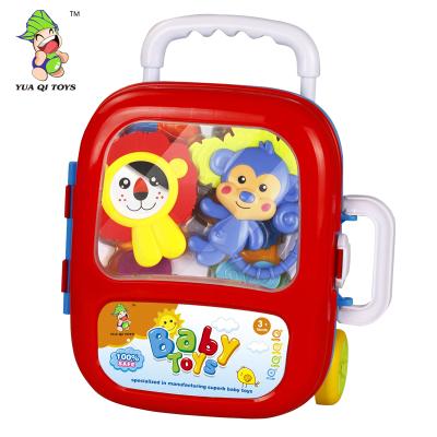 China Infant Plastic Toys Educational Baby Rattle Musical Plastic Toy for sale