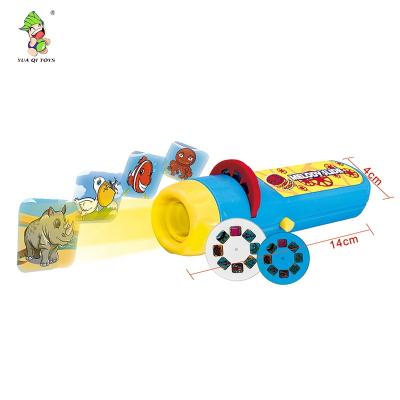 China ABS Projection Torch Toy Baby Flashlight Educational Animal Toys for sale