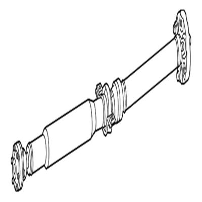 China De PropellerDrijfas van de autolijn voor Mercedes-Oem Gls Gl 63 AchterDrijfas 1664107600 van Amg Te koop