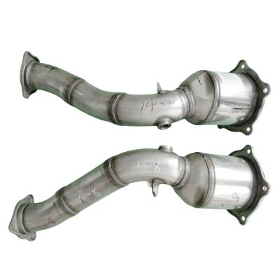 China High Quality Catalytic Converter for Porsche Cayenne Turbo 4.8T V8 Gas Gas With Turbocharger 95511302150 95511302250 for sale