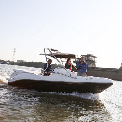 China Mini support customization good quality fiberglass speed boat for sale for sale