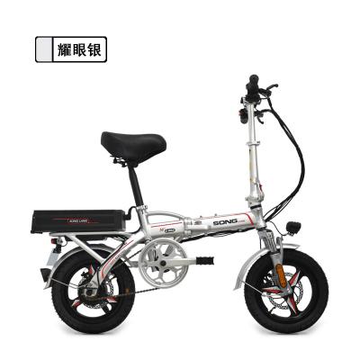 China Aluminum Alloy SL-0922006 Hoya Ebike Folding Electric Bicycle 14 Inch Vintage Electric Bike 350w Portable Electric Moped for sale