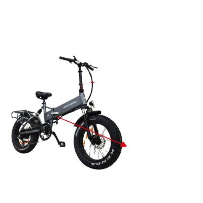 China Songlang Factory Wholesale Tire Aluminum Alloy Motor High Power Folding Electric Bicycles china OEM for sale