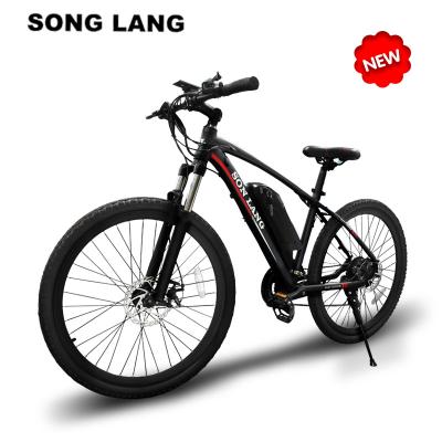 China Hot sale e bike aluminum alloy downhill electric bicycle 48v full suspension mountain electric bike for sale