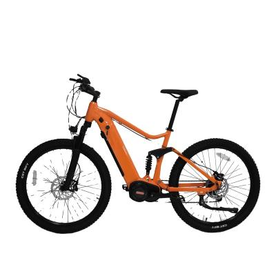 China Hot sale aluminum alloy ebike downhill electric bike for sale full mountain suspension electric bike for sale