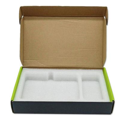 China Recycled Materials Corrugated Custom Logo Outside Printing Mailer Box With Insert Cardboard Paper Box With Insert for sale