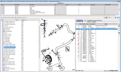 China [08.2024] Volvo Penta EPC 6 Offline Industrial Engine Spare Parts Catalogus Te koop