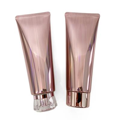 China Rose Cosmetic Tube 8oz Cosmetic Tube Aluminum Cosmetic Tube Custom for sale