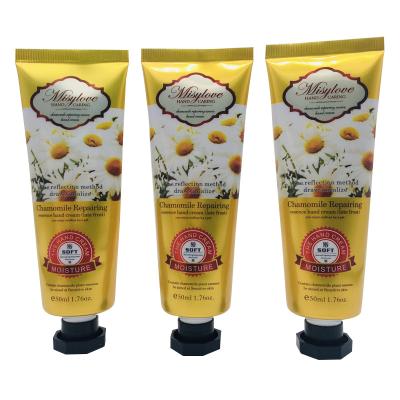 China 50g 50ml gold hand cream tube face cream tubes luxury cosmetic soft cream /hand tube for sale