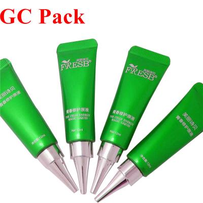 China 10ml 12ml 10g 12g 15g 20g 15OZ tube spout cosmetic tube headed slit ointment gel abl/pbl tube connected pointed spout for sale