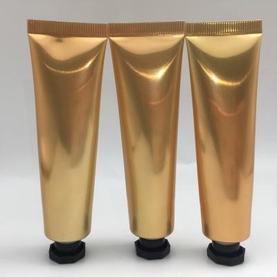 China Manufacturer Cosmetic Metallic Metal Tube Gold Color ABL Aluminum Plastic Barrier Laminated EVOH Laminated Tubes ABL Tubes for sale