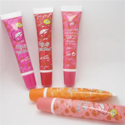 China 15ml 15g 0.5oz custom empty cosmetic packaging soft tube lip gloss tube lip tubes lip gloss packaging abl/pbl tube for sale