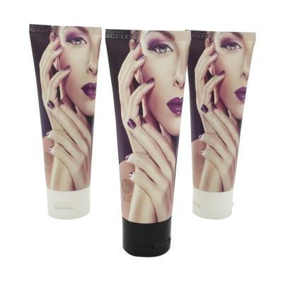 China 30g 30ml Small Hand Tube Top Metal Blue Aluminum Plastic Barrier Laminated Tube Cosmetic Cream EVOH abl/pbl Small Hand Tube for sale