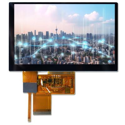 China 800*480px 5 Inch LCD Panel 450 Nits Outdoor Ip65 Touch Screen Monitor for sale