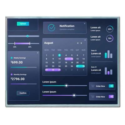 China 15 Inch TFT High Nit Display 1600*1200 Pixels 1000nits High Brightness LCD Panel for sale