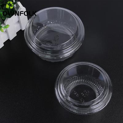 China OWNFOLK 2022 Bakery Cake Boxes High Quality Strong Clear Plastic Cake Boxes Disposable Bulk The Cake Box for sale