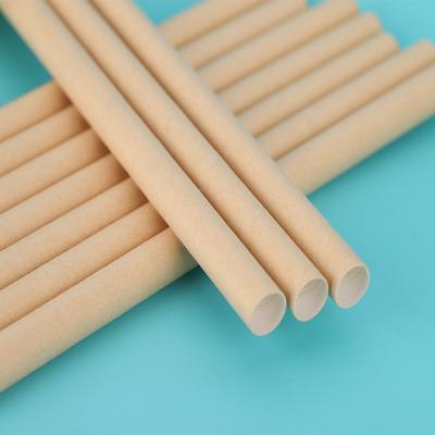 China OWNFOLK Biodegradable Disposable Eco Friendly Paper Straw Wrapping Paper Straws For Drinking Drinkware for sale