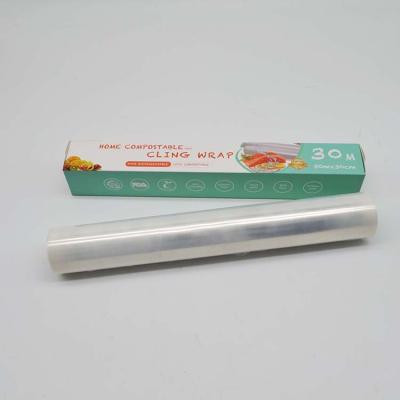 China 4 other pieces/carton in a case makers disposable food cling film transparent cling film for fruit freshness can be customized for sale