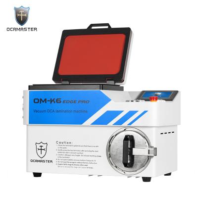 China Machinery Repair Shops Pro OCAmaster OM-K6 EDGE OCA Vacuum Laminating Machine For Broken LCD Screen Refurbishing Less Than 10inches for sale