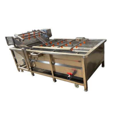 China Industrial Fruit Vegetable Washing Waxing Drying Machine Vegetable Fruit Cleaning Machine for sale