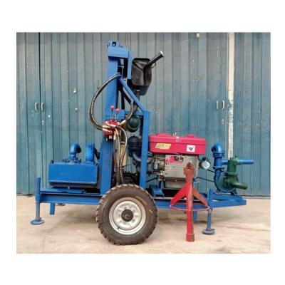 China Building Material Stores Used Rotary Well Drilling Rig Water Well Drilling Bits Shallow Water Well Drilling Rig for sale