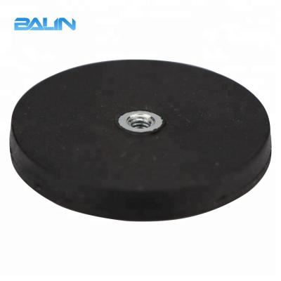 China Hot Selling High Quality Rubber Coated Industrial Magnet Neodymium Magnets for sale