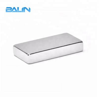 China Electro Moto Magnet Rare Earth Neodymium Block Permanent Sintered Magnet for sale