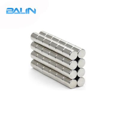 China Industrial High Quality Neodymium Magnet N35 N52 Magnetic Cylinder for sale