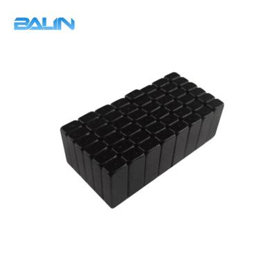 China Industrial Magnet Customized Neodymium Black Epoxy Coated Magnet for sale