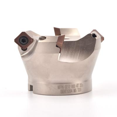 China Hard Planer Cutterhead Face Cutter CNC Double Sided Hex Mill Insert Type for sale