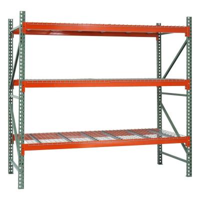 China Corrosion Protection American Style Selective Heavy Duty Racking System Teardrop Pallet Rack Rack for sale