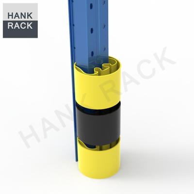 China Traditional Heavy Duty Racking Plastic System Post Column Rack Protector Straight Guard for sale