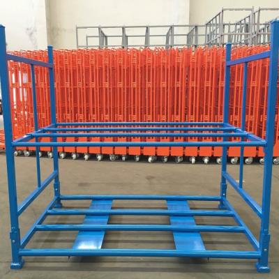 China Corrosion Protection Folding Tire Pallet Rack for Passenger Car, Bus and Truck Tires for sale