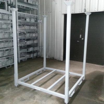 China Corrosion Protection Fabric Stackable Rolls Mail Pallet Rack for sale