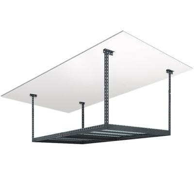 China Corrosion Protection Overhead Garage Storage Rack Ceiling Mounted Shelves for sale