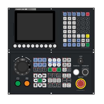 China Lathe and 4 Center Axis CNC Lathe Controller Horizontal Type For Lathe and Turning Centers for sale