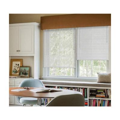 China High Quality Eco-friendly 25mm Mini Horizontal PVC Venetian Blinds For Home Window for sale