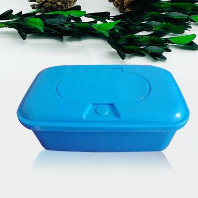 China High Quality Sustainable Plastic Wet Label Storage Containers Custom Tissue Box Tissue Wet Paper Box for sale