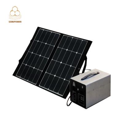 China Type C SZMJPOWER 300w Power Station Solar Off-Grid Solar Power System Portable Home Generator for sale