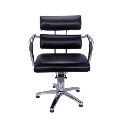 China Modern Color Fashion Leather Salon Chair Hair Styling Salon Furniture Hair Salon Barber Shop Furniture Set Chair Beauty Shampoo Chairs for sale