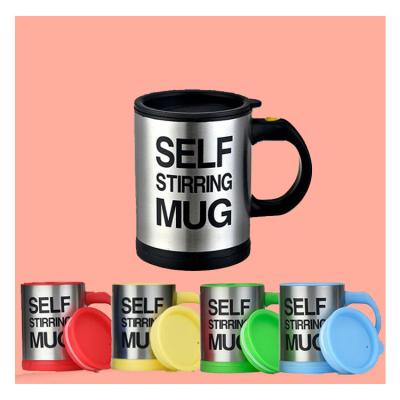 China Sustainable Personalized Custom Plastic Thermal Cheap Coffee Mugs Coffee Self Stirring Cup for sale