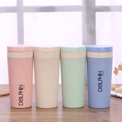 China Stored 380ml Wheat Fiber Cheap Steep Coffee Mug for sale