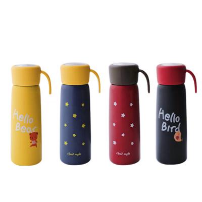 China Sustainable Promotion Vacuum Insulated Stainless Steel Outdoor Sport Cartoon Water Bottle for sale