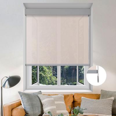 China Ready Made Waterproof Factory Blackout Fabric Roller Blinds Porcelain Environmentally Friendly for sale