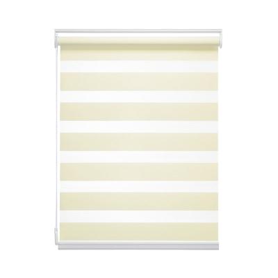 China Environmental friendly manual roller shade component fabric for alexa zebra roller blinds for sale